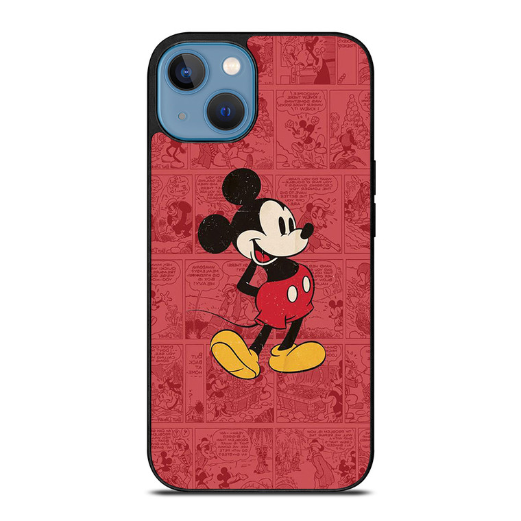 MICKEY MOUSE RETRO COMIC iPhone 13 Case Cover
