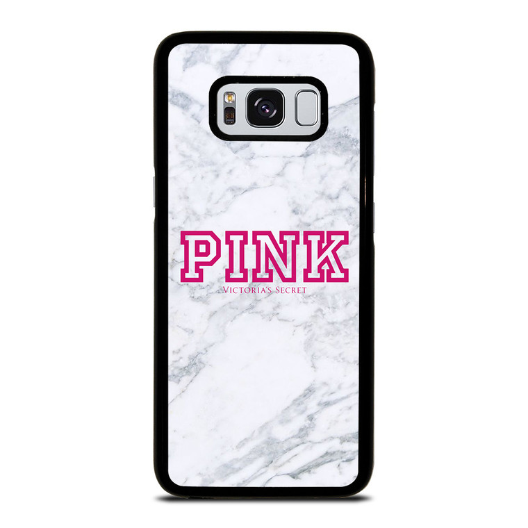 VICTORIA'S SECRET PINK MARBLE Samsung Galaxy S8 Case Cover