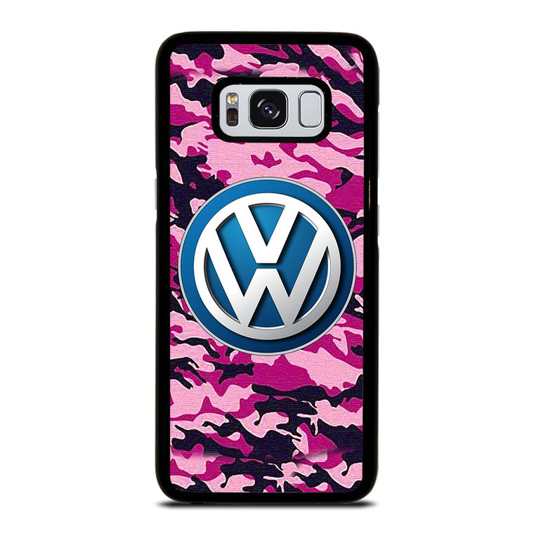 VW VOLKSWAGEN PINK CAMO Samsung Galaxy S8 Case Cover