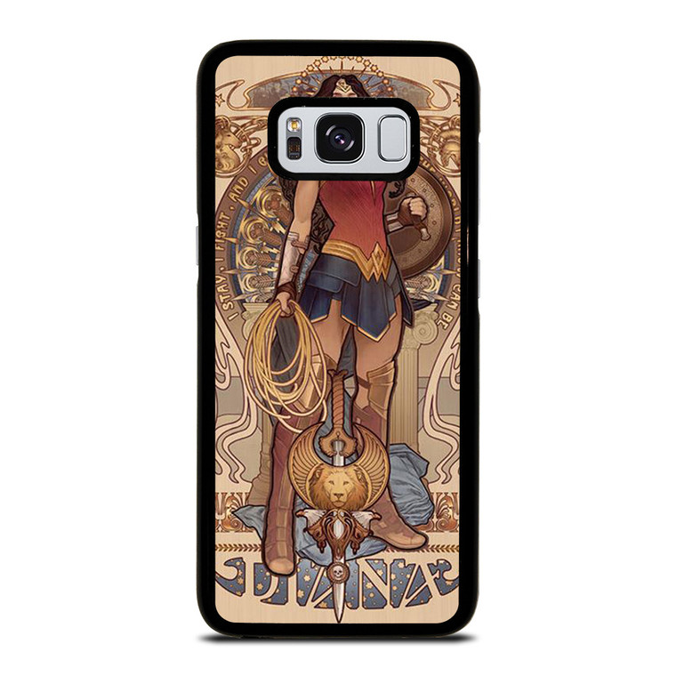 WONDER WOMAN DIANA ART Samsung Galaxy S8 Case Cover