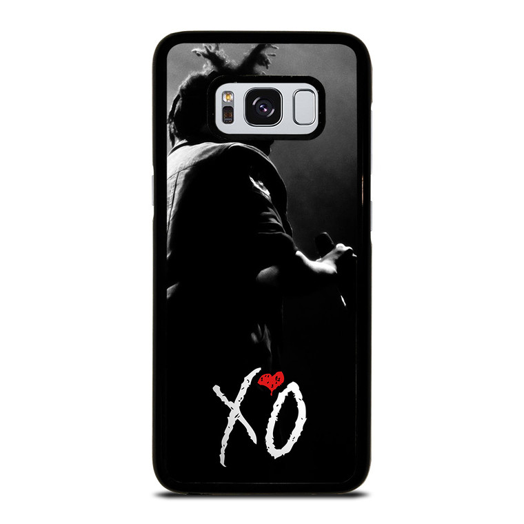 XO THE WEEKND LOGO BLACK WHITE Samsung Galaxy S8 Case Cover