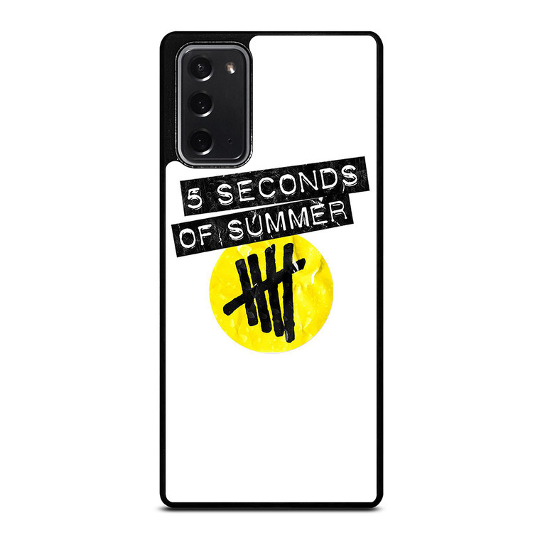 5 SECONDS OF SUMMER 2 5SOS Samsung Galaxy Note 20 Case Cover