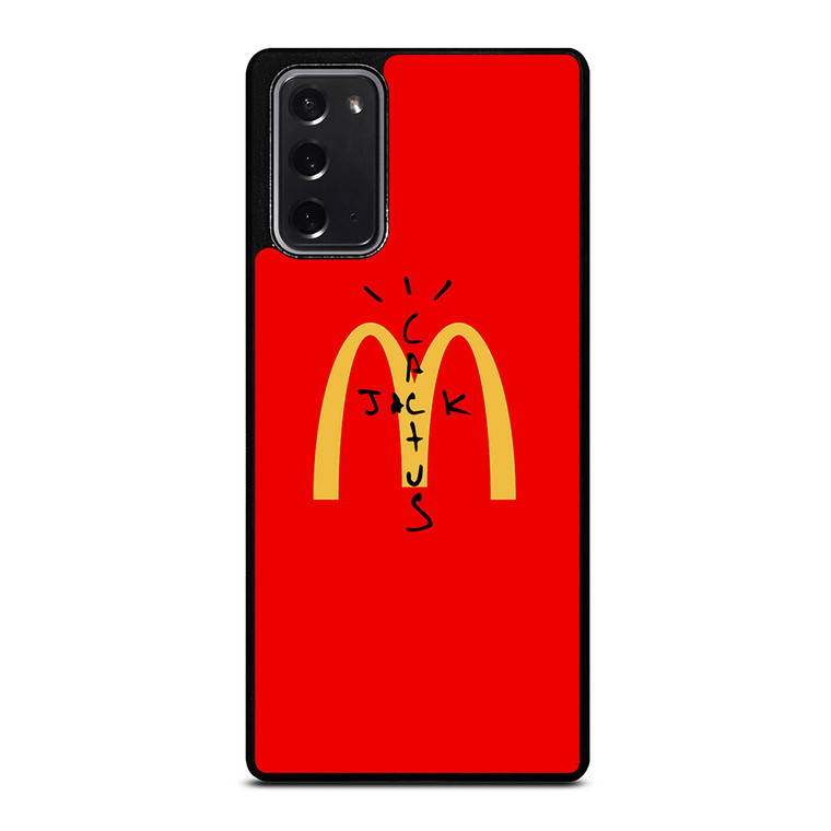 CACTUS JACK TRAVIS SCOTT MCDONALDS Samsung Galaxy Note 20 Case Cover