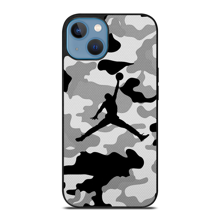 NIKE AIR JORDAN LOGO CAMO iPhone 13 Case Cover