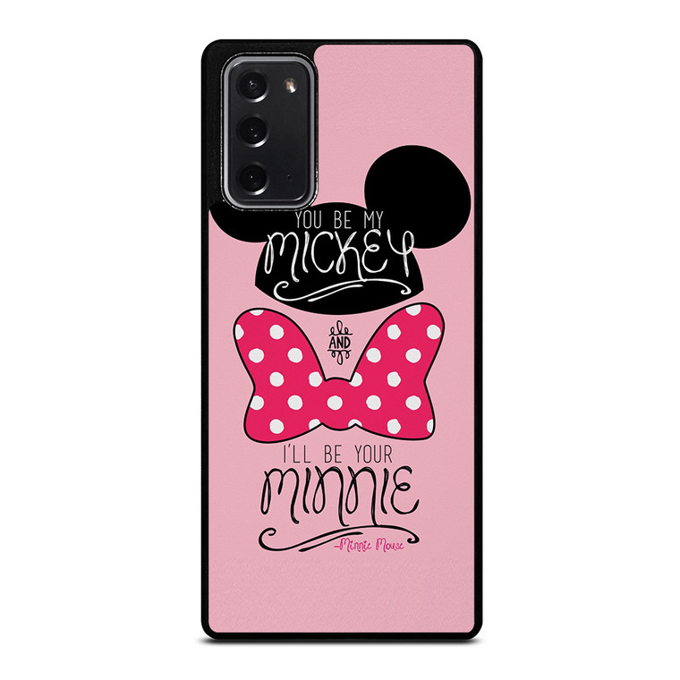 MICKEY MINNIE MOUSE DISNEY QUOTE Samsung Galaxy Note 20 Case Cover