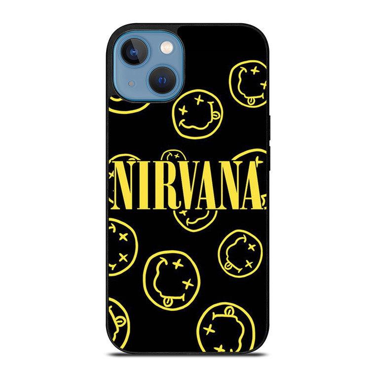 NIRVANA SMILEY COLLAGE iPhone 13 Case Cover
