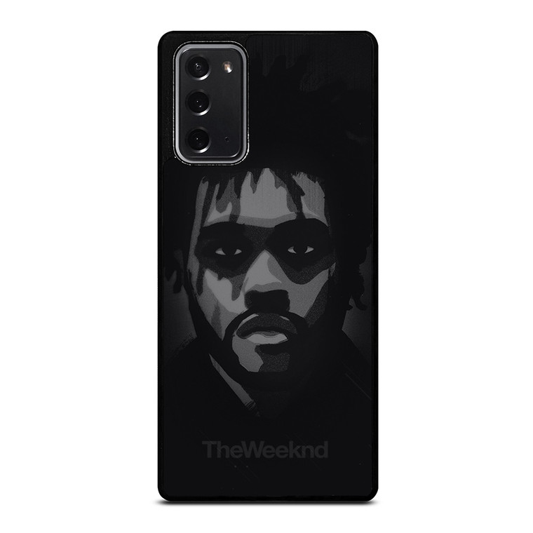THE WEEKND FACE WHITE BLACK Samsung Galaxy Note 20 Case Cover