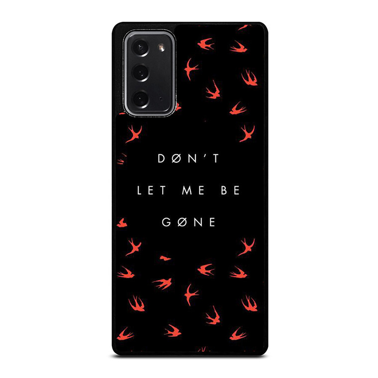TWENTY ONE PILOTS DONT LET ME BE GONE Samsung Galaxy Note 20 Case Cover