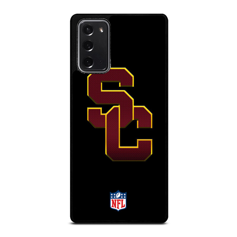 USC TROJANS LOGO NFL Samsung Galaxy Note 20 Case Cover