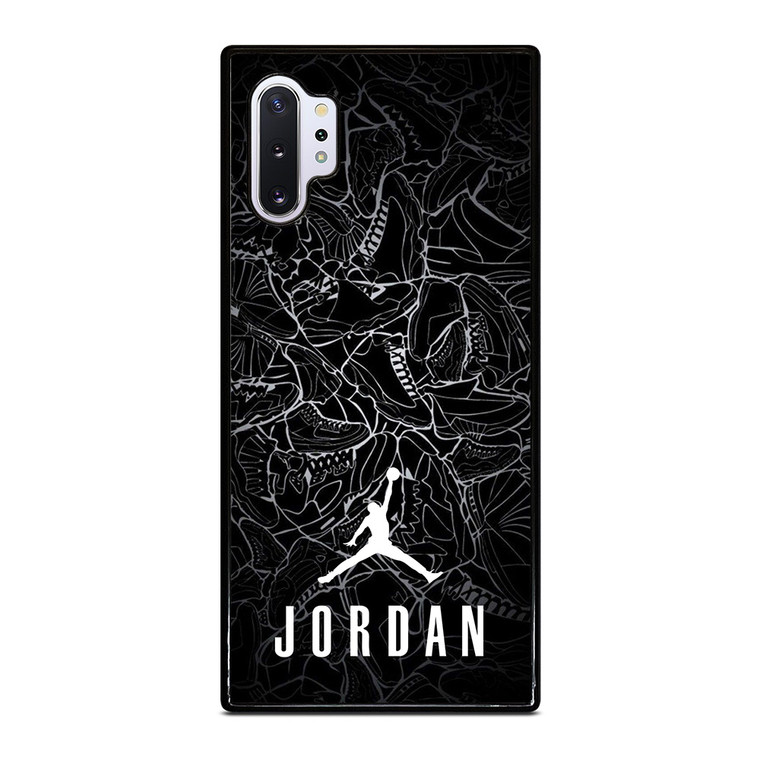 AIR JORDAN SHOES COLLAGE LOGO Samsung Galaxy Note 10 Plus Case Cover