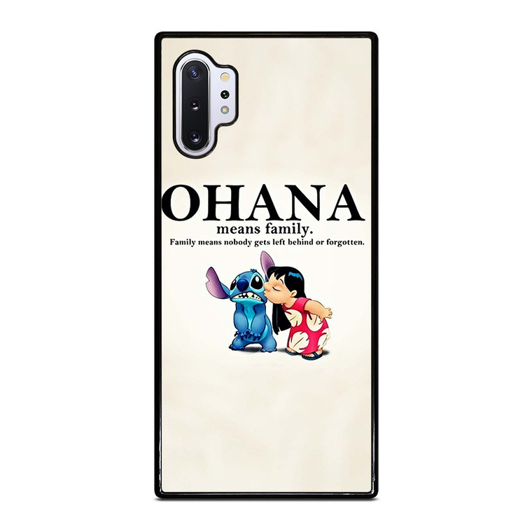 LILO AND STITCH OHANA FAMILY Disney Samsung Galaxy Note 10 Plus Case Cover