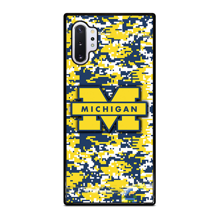 MICHIGAN WOLVERINES CAMO Samsung Galaxy Note 10 Plus Case Cover