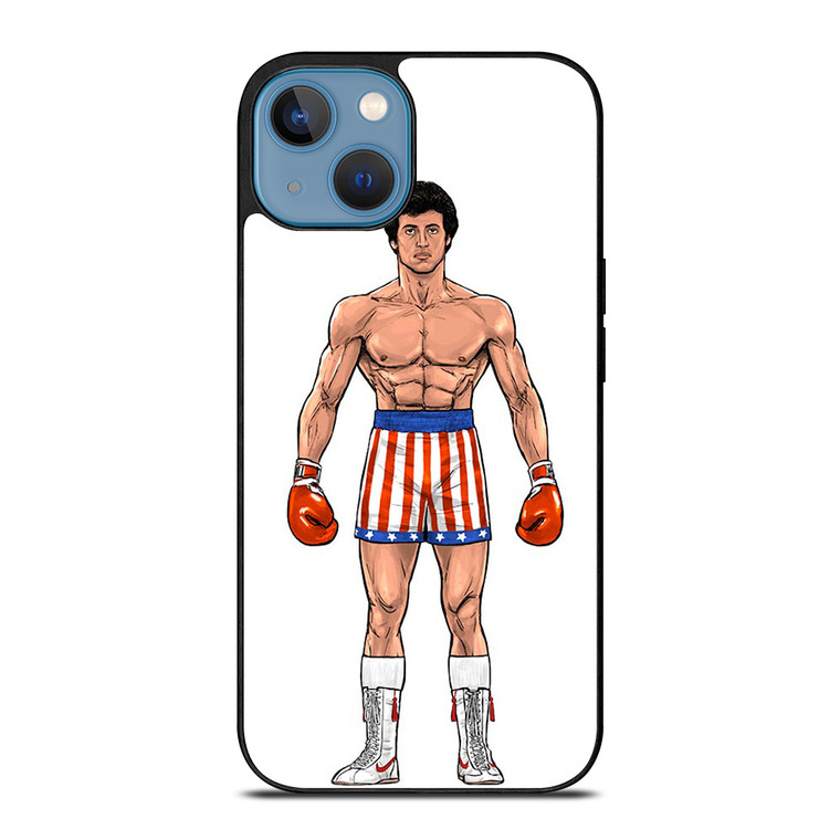 ROCKY BALBOA CARTOON iPhone 13 Case Cover