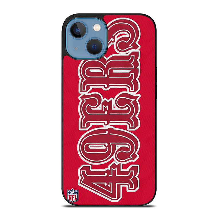 SAN FRANCISCO 49ERS FOOTBALL TEAM LOGO iPhone 13 Case Cover