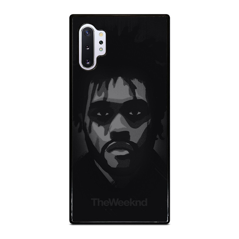 THE WEEKND FACE WHITE BLACK Samsung Galaxy Note 10 Plus Case Cover