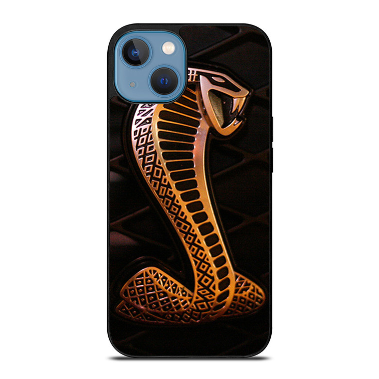 SHELBY COBRA FORD GOLD LOGO iPhone 13 Case Cover