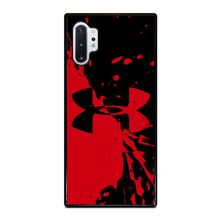 UNDER ARMOUR LOGO RED BLACK Samsung Galaxy Note 10 Plus Case Cover