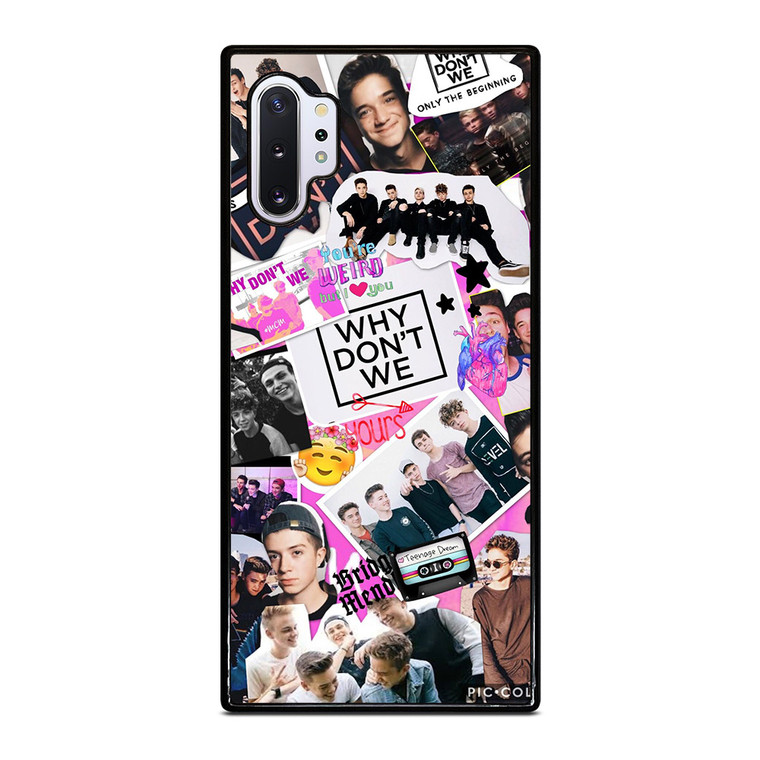 WHY DON'T WE COLLAGE Samsung Galaxy Note 10 Plus Case Cover