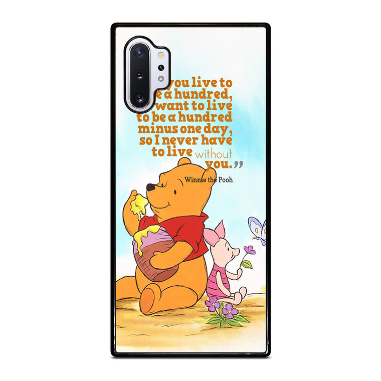 WINNIE THE POOH QUOTE Disney Samsung Galaxy Note 10 Plus Case Cover