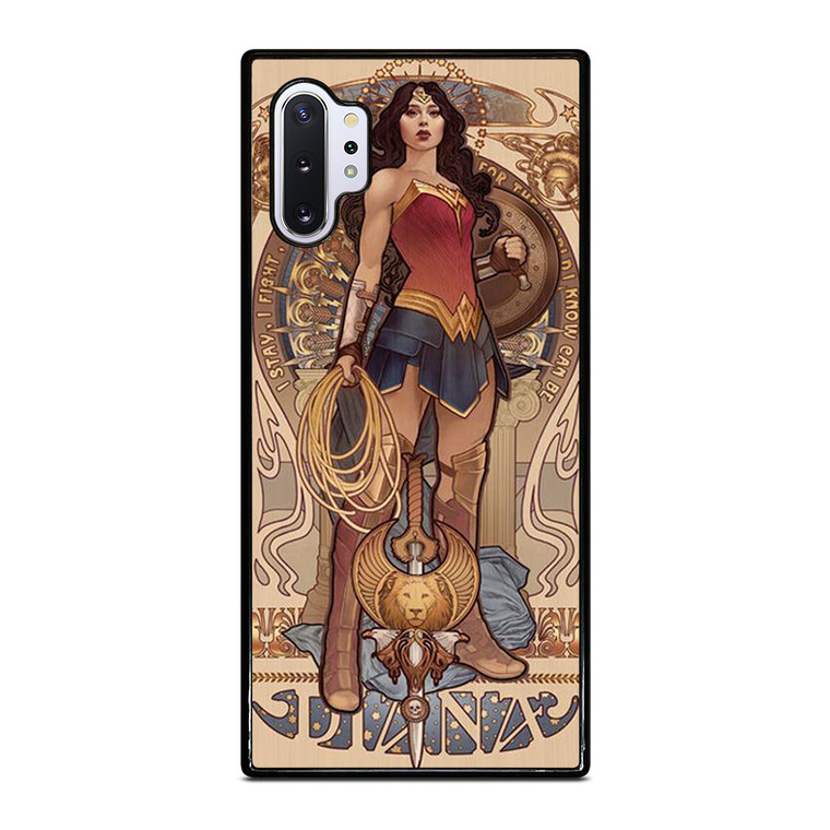 WONDER WOMAN DIANA ART Samsung Galaxy Note 10 Plus Case Cover