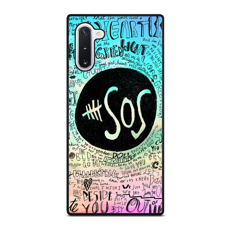 5 SECONDS OF SUMMER 3 5SOS Samsung Galaxy Note 10 Case Cover