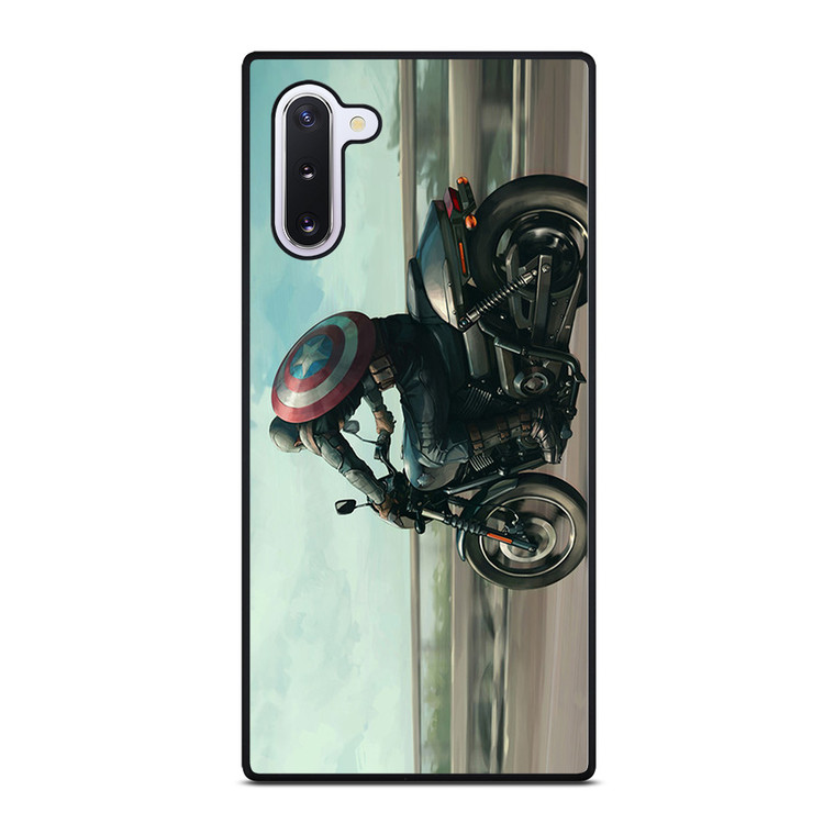CAPTAIN AMERICA AVENGERS RIDING Samsung Galaxy Note 10 Case Cover