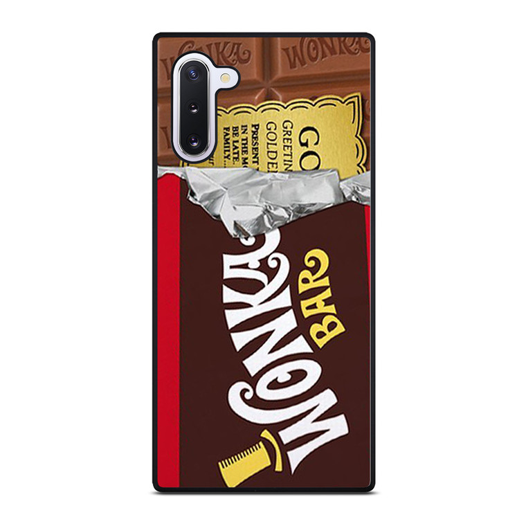 GOLDEN TICKET CHOCOLATE WONKA BAR Samsung Galaxy Note 10 Case Cover