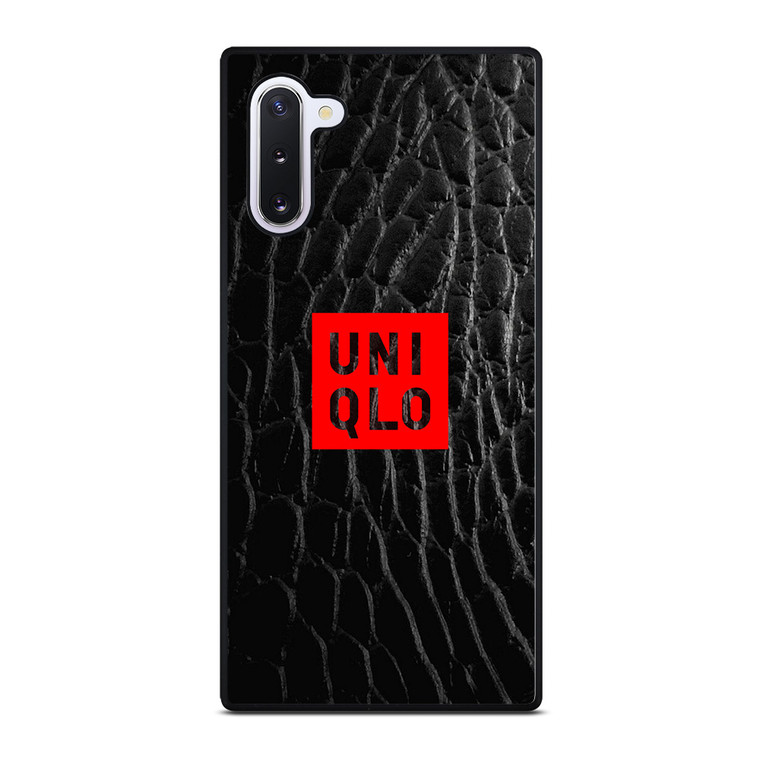 UNIQLO LOGO SNAKE SKIN Samsung Galaxy Note 10 Case Cover