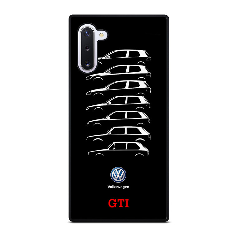 VW VOLKSWAGEN GOLF GTI EVOLUTION Samsung Galaxy Note 10 Case Cover