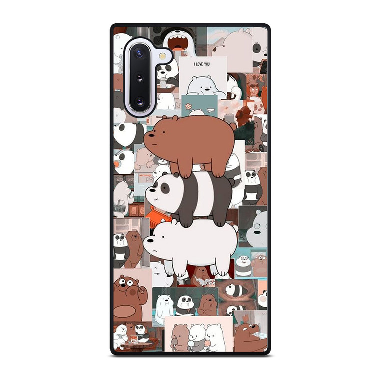 WE BARE BEARS COLLAGE Samsung Galaxy Note 10 Case Cover