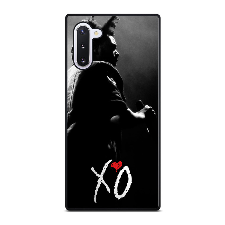 XO THE WEEKND LOGO BLACK WHITE Samsung Galaxy Note 10 Case Cover