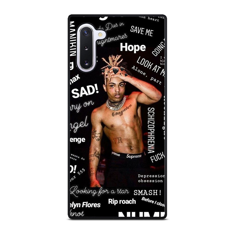 XXXTENTACION QUOTE Samsung Galaxy Note 10 Case Cover