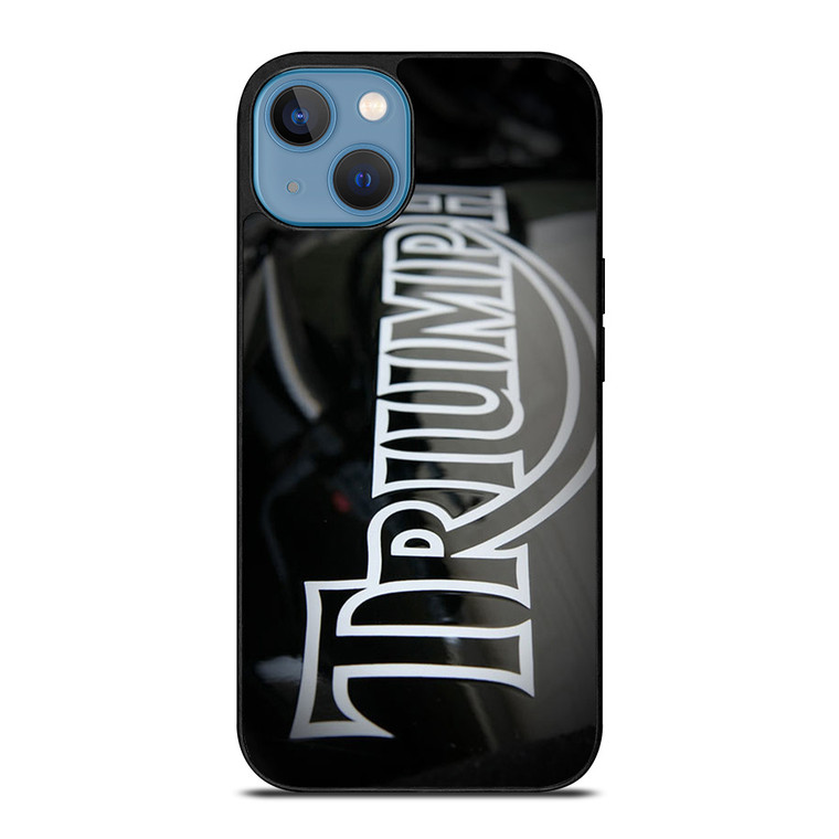 TRIUMPH MOTORCYCLE EMBLEM iPhone 13 Case Cover