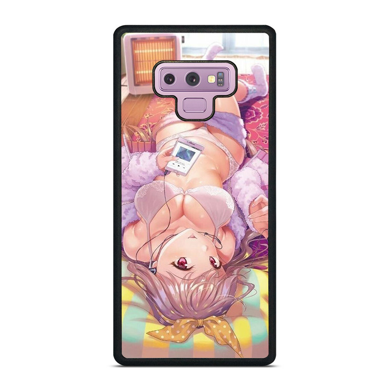 ECCHI SEXY ANIME LYING Samsung Galaxy Note 9 Case Cover