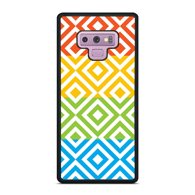 SQUARE PATTERN Samsung Galaxy Note 9 Case Cover