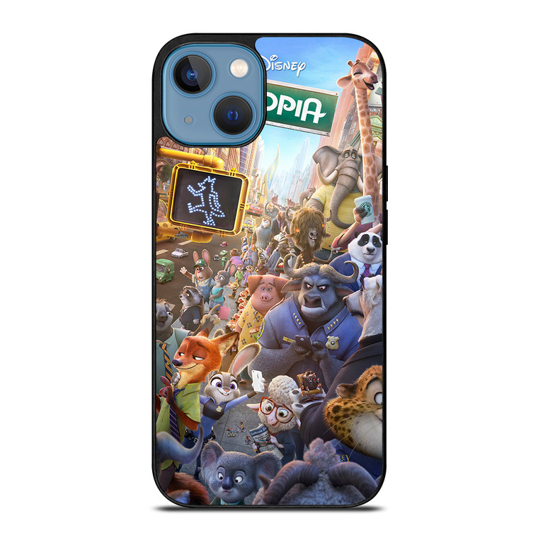 ZOOTOPIA CHARACTERS Disney iPhone 13 Case Cover