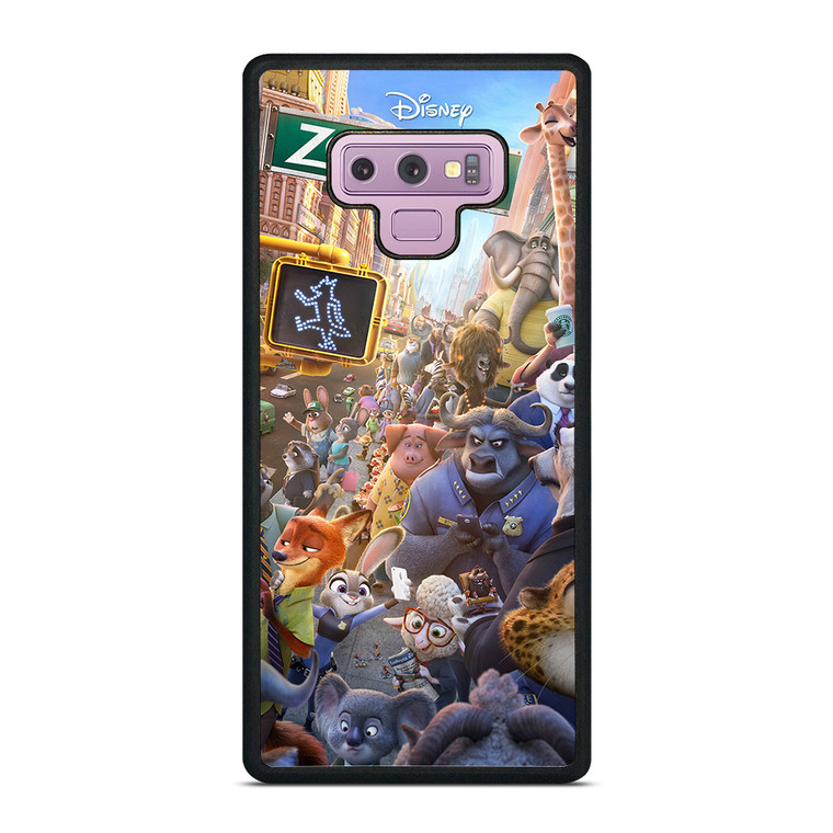 ZOOTOPIA CHARACTERS Disney Samsung Galaxy Note 9 Case Cover