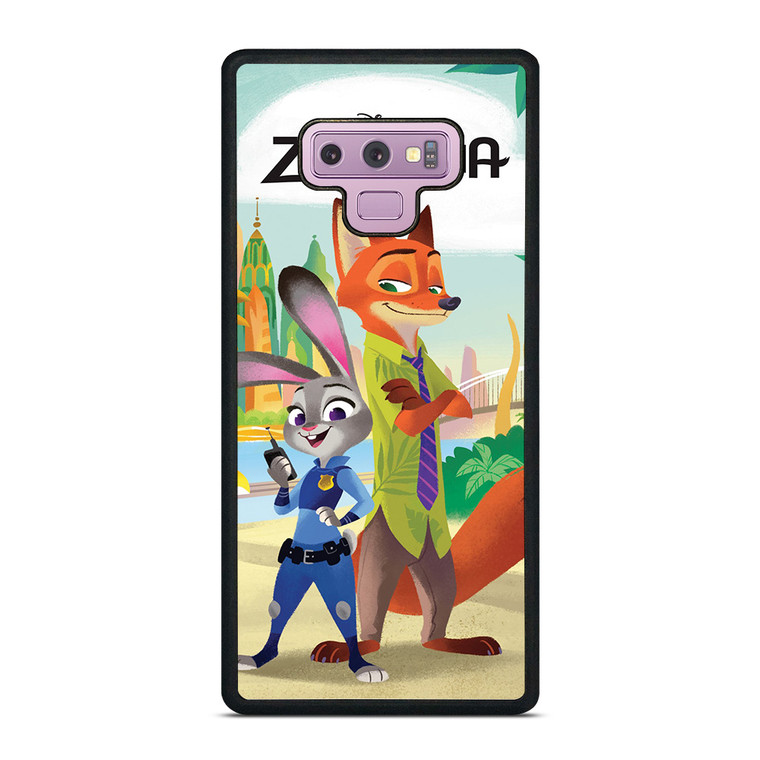 ZOOTOPIA JUDY AND NICK Disney Samsung Galaxy Note 9 Case Cover