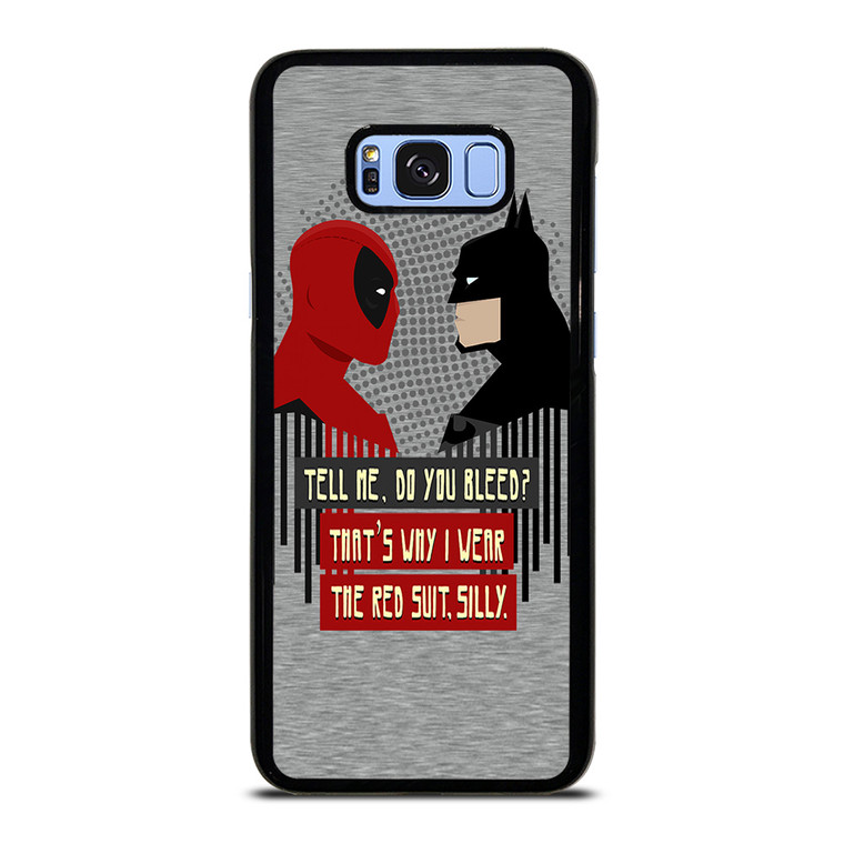 DEADPOOL VS BATMAN Samsung Galaxy S8 Plus Case Cover