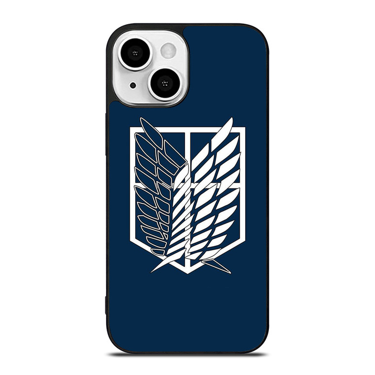 ATTACK ON TITAN SYMBOL WINGS OF FREEDOM iPhone 13 Mini Case Cover