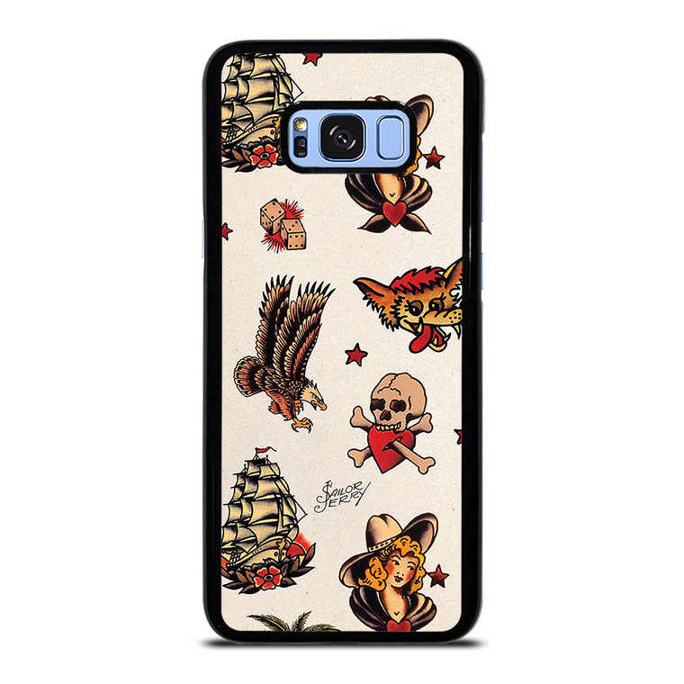 SAILOR JERRY TATTOO PATTERNS Samsung Galaxy S8 Plus Case Cover