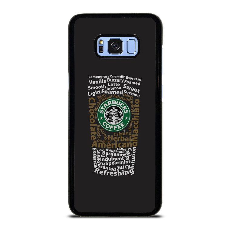STARBUCKS COFFEE ART TYPOGRAPHY Samsung Galaxy S8 Plus Case Cover