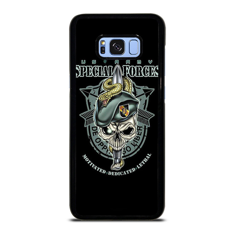 US ARMY SPECIAL FORCES LOGO SKULL Samsung Galaxy S8 Plus Case Cover