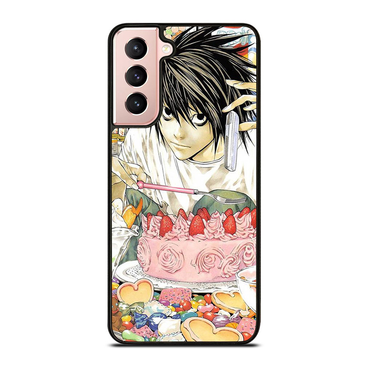 DEATH NOTE ANIME L LAWLIET Samsung Galaxy S21 Case Cover