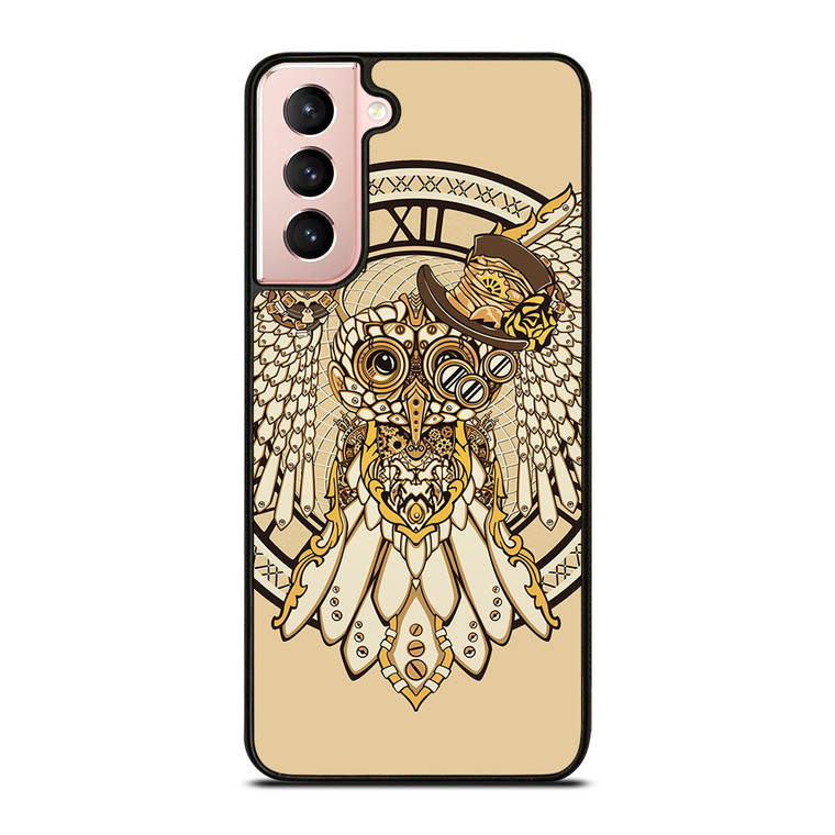 OWL STEAMPUNK Samsung Galaxy S21 Case Cover