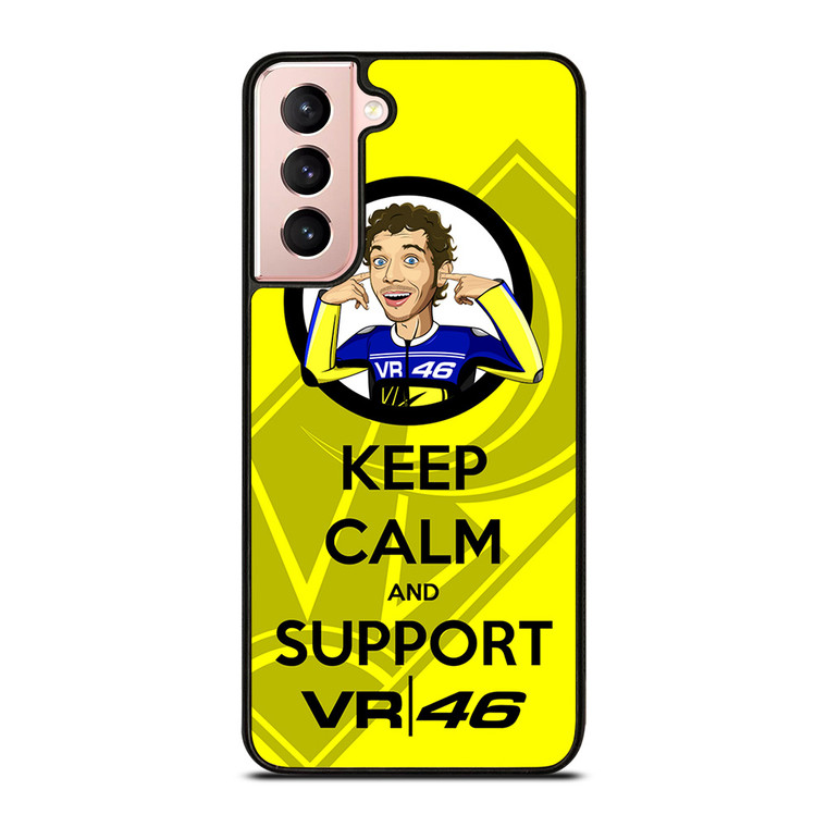 SUPPORT VALENTINO ROSSI 46 Samsung Galaxy S21 Case Cover