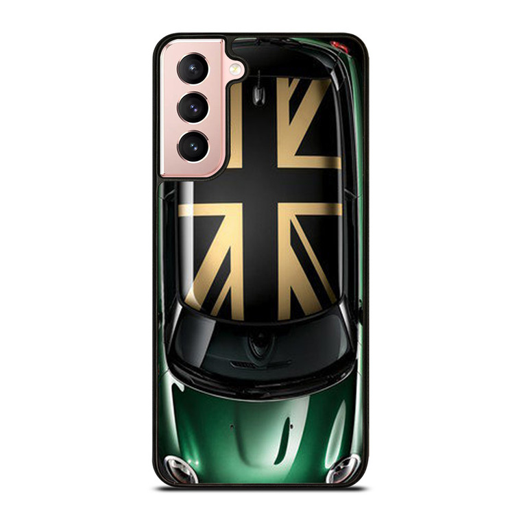 UNIONS JACK MINI COOPER GREEN Samsung Galaxy S21 Case Cover