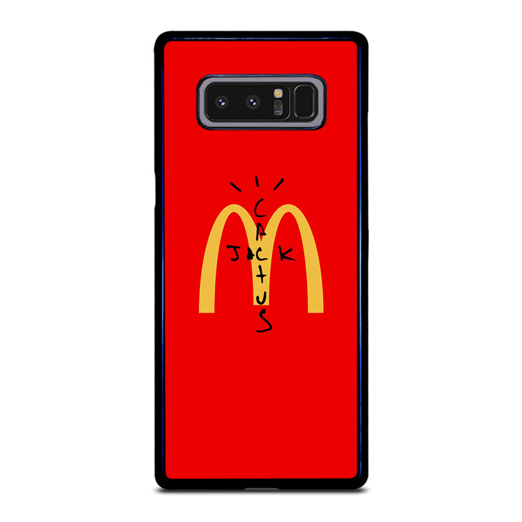 CACTUS JACK TRAVIS SCOTT MCDONALDS Samsung Galaxy Note 8 Case Cover