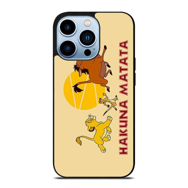 HAKUNA MATATA LION KING Disney iPhone 13 Pro Max Case Cover