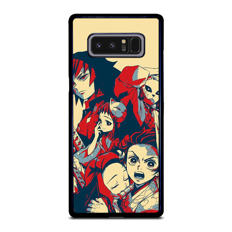 DEMON SLAYER ANIME CHARACTER Samsung Galaxy Note 8 Case Cover